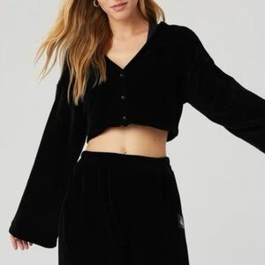 Black Velvet Women's Sweater